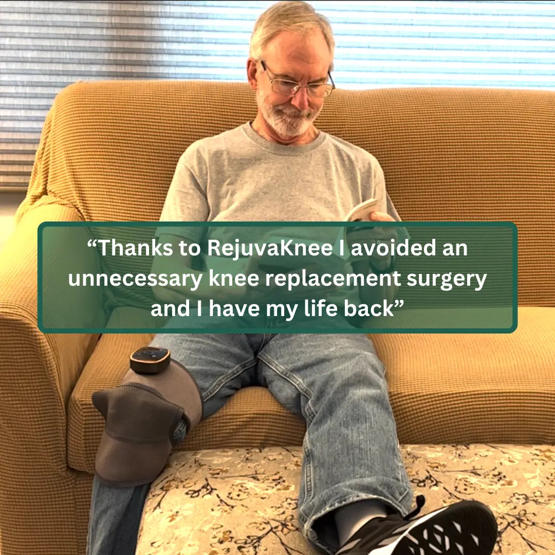 RejuvaKnee Triple Action Knee Pain Relief Massager - Professional Grade