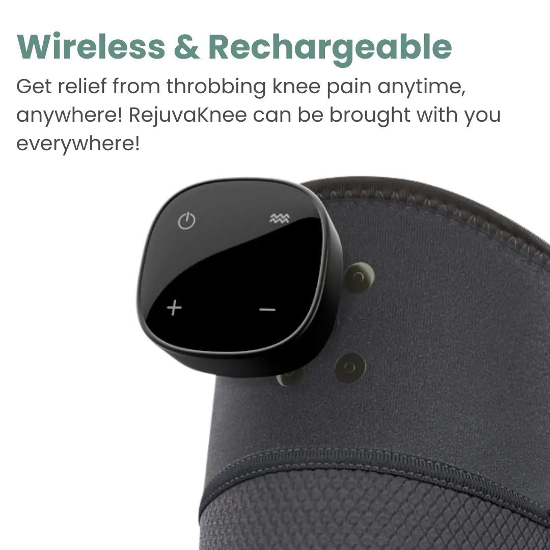 RejuvaKnee Triple Action Knee Pain Relief Massager - Professional Grade