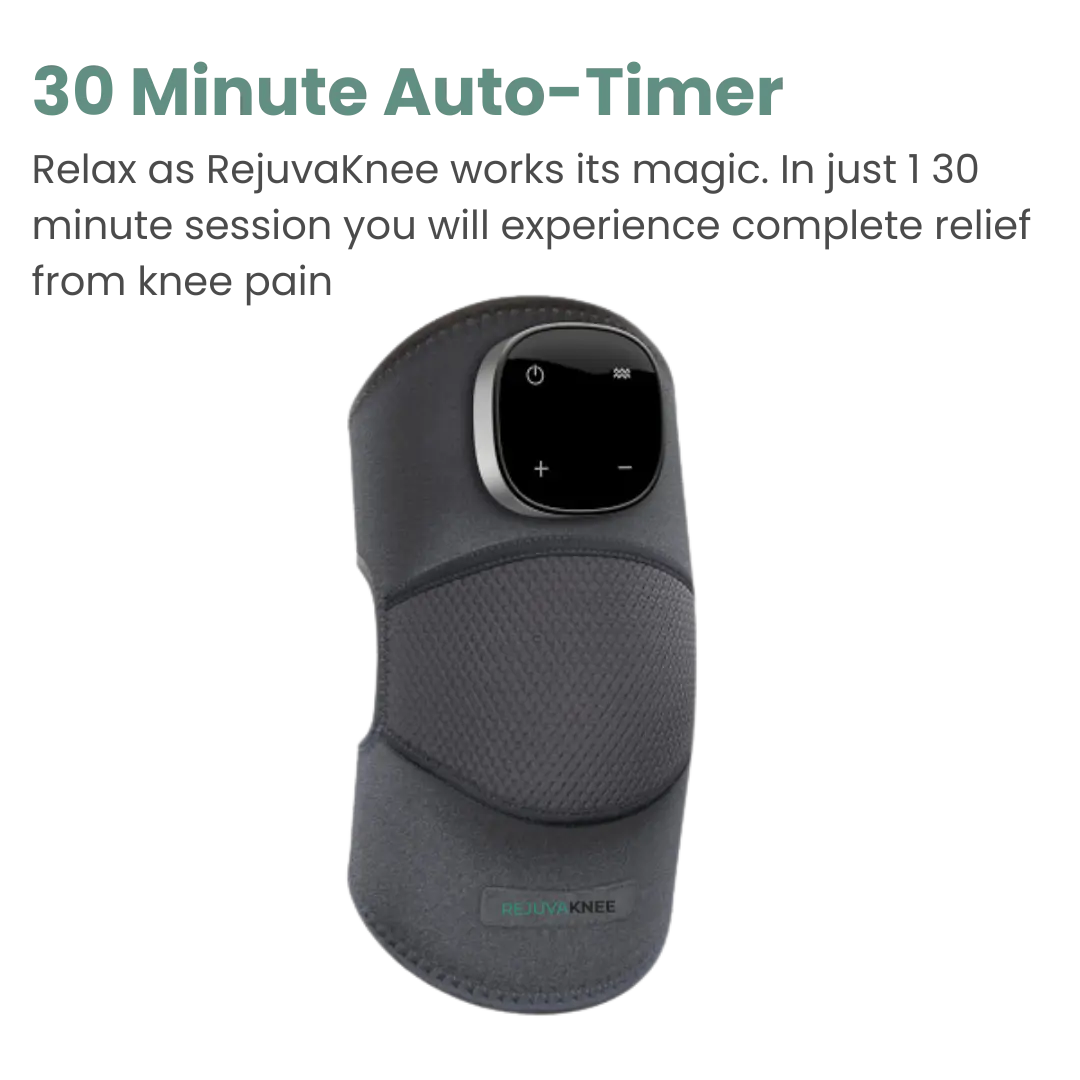 RejuvaKnee Triple Action Knee Pain Relief Massager - Professional Grade