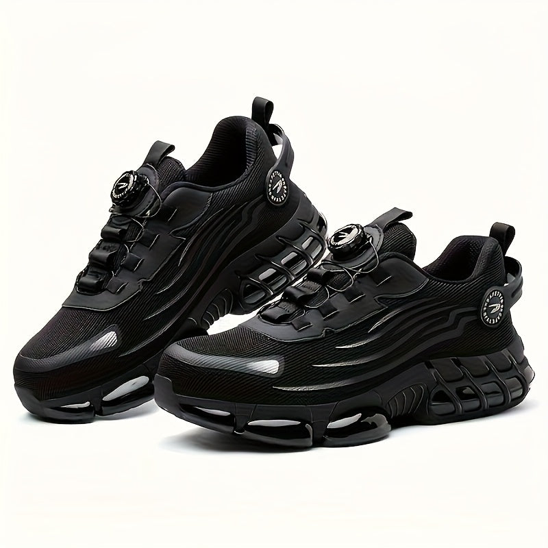 Job Site Work Shoes Men'S Puncture Proof Comfort Cushion Anti Slip Industrial