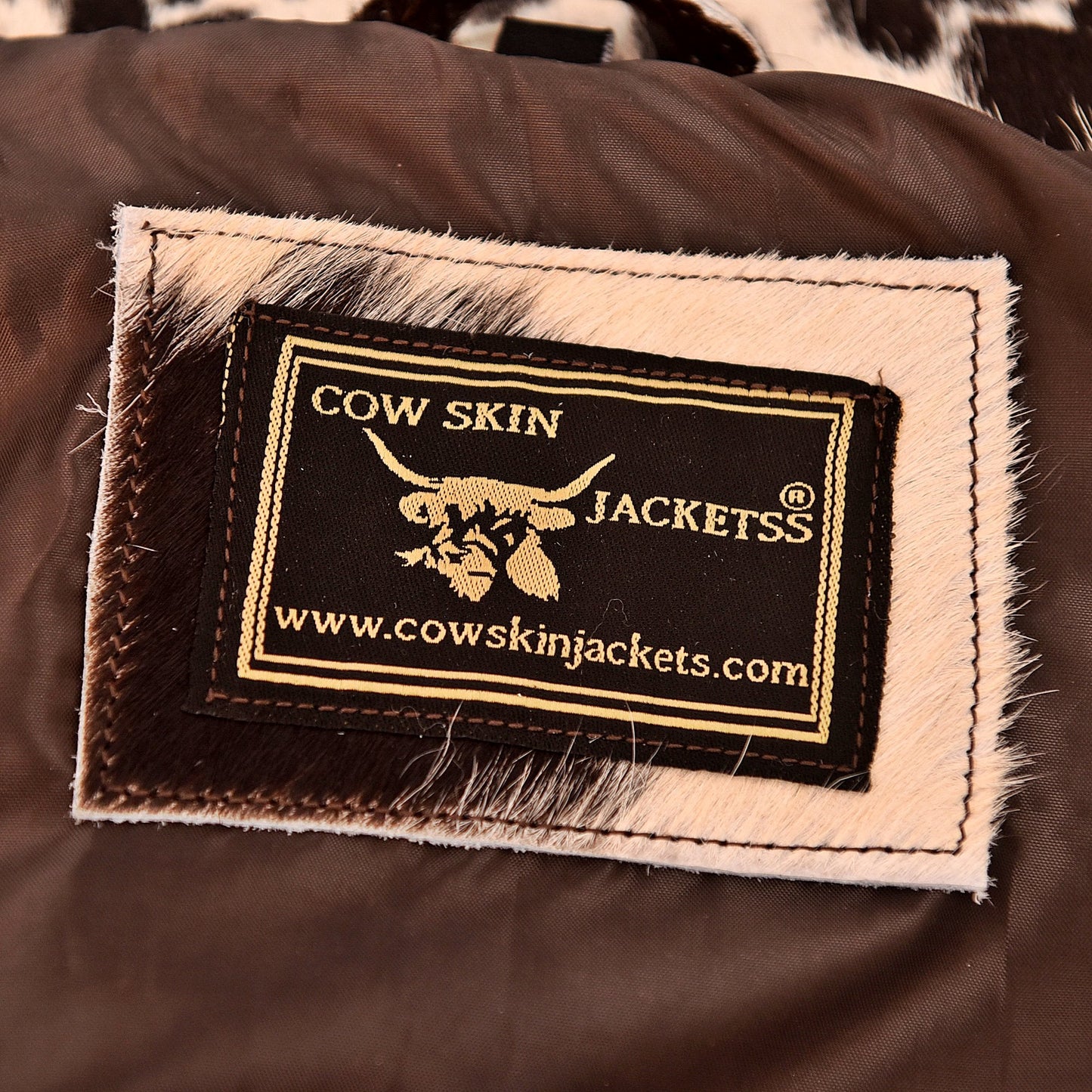 Women's Western Style Cowhide Leather Long Trench Coat