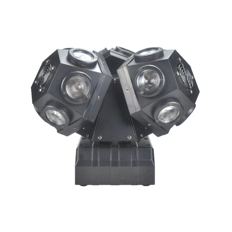 18x10w RGBW LED Beam Moving Head Light | Stage Lighting | DMX | DJ | Disco | Xmas | Party Lights