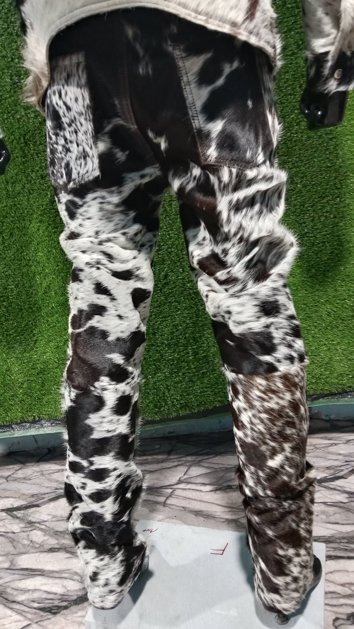 Men's Cowhide Hair on pant