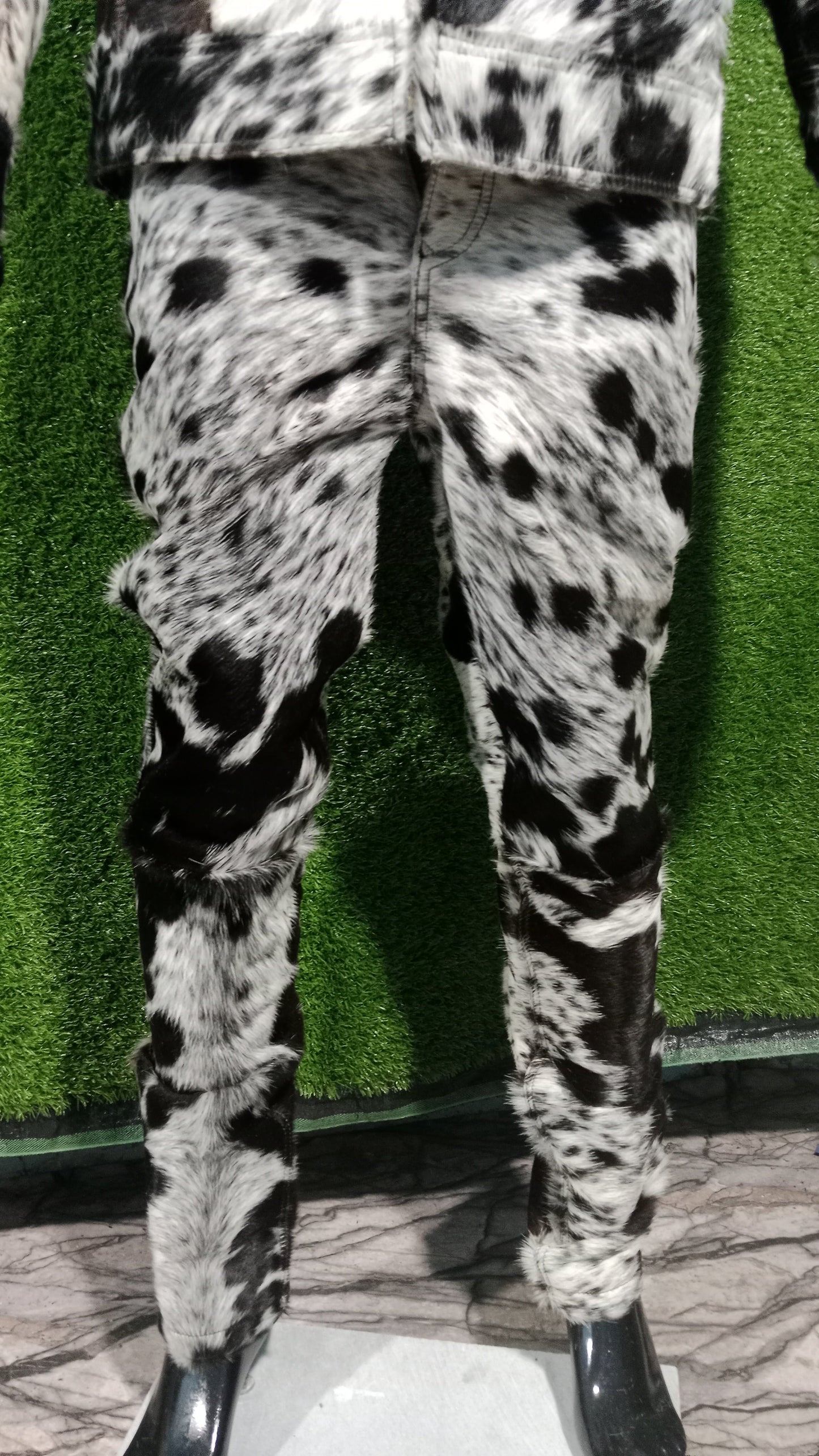 Men's Cowhide Hair on pant