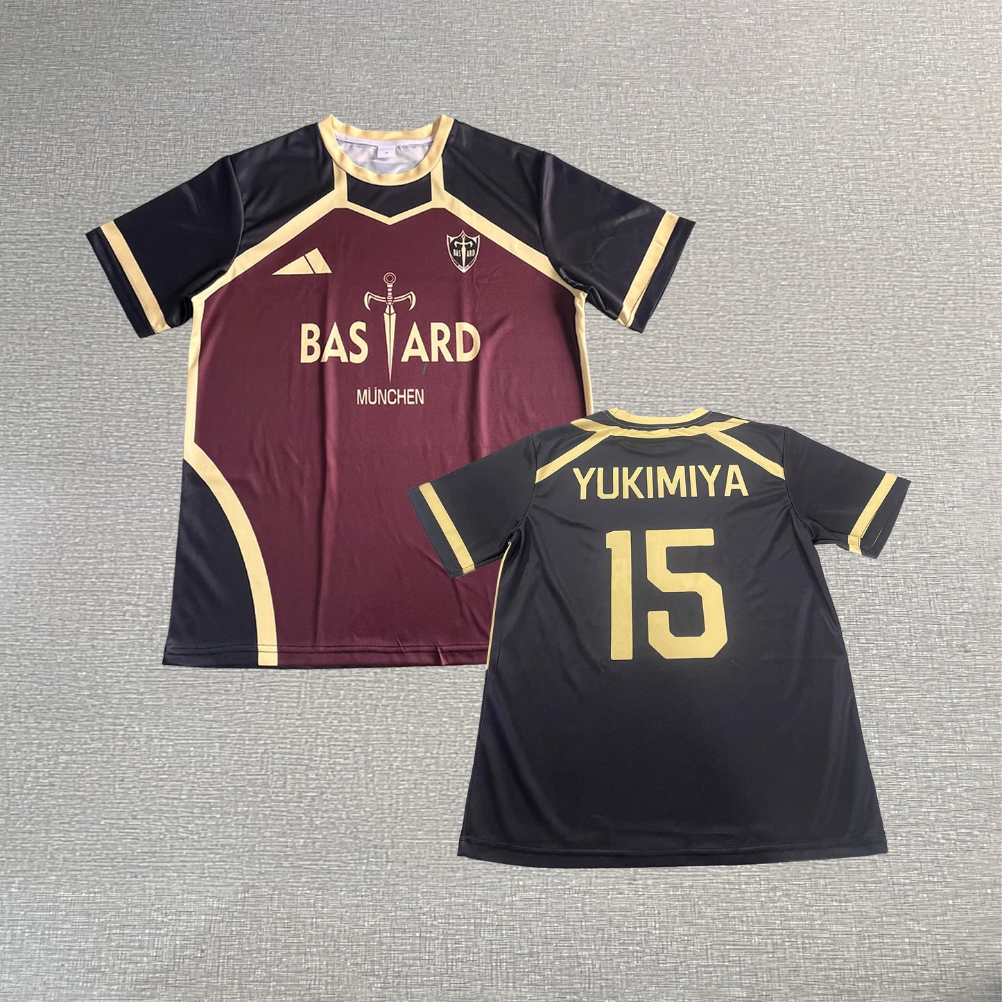 Men's T-shirt Blue Lock Bastard MUNCHEN T Shirts Anime Cos ISAGI KAISER T-shirts Women Clothing Tops US Size 140g Fabric