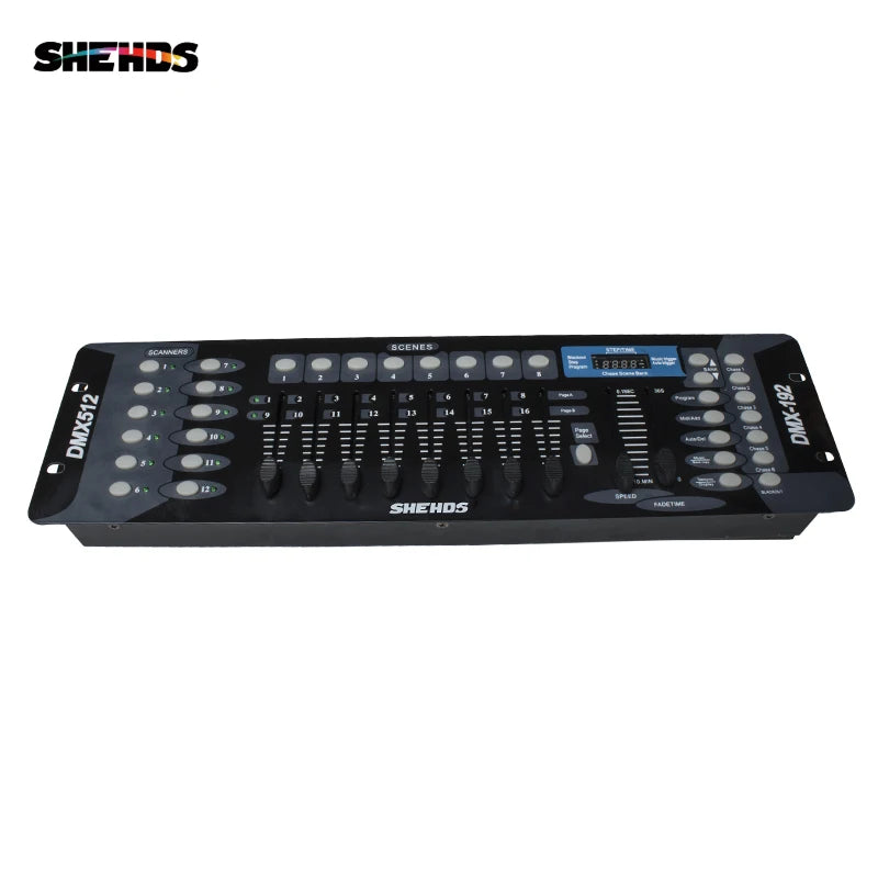 SHEHDS 192 DMX Lighting Controls 512 Disco DJ DMX Console Light For DMX Light DJ Party Beam Wash Lighting