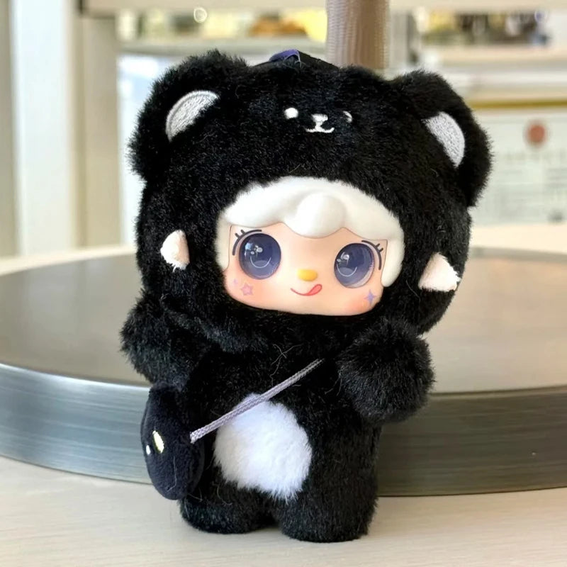 Yooki 4th Generation Blind Box Take A Bit Small Bear Series Plush Toys Exquisite Doll Keychain Backpack Pendant Mystery Box Gift