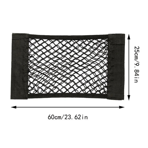 Car Trunk Bag Organizer | Mesh Net | Auto Seat Back Storage - AutoGear