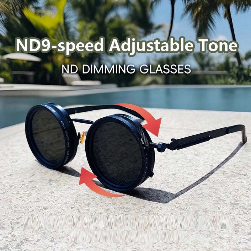 Adaptive ND Filter Adjustable Dimming Sunglasses