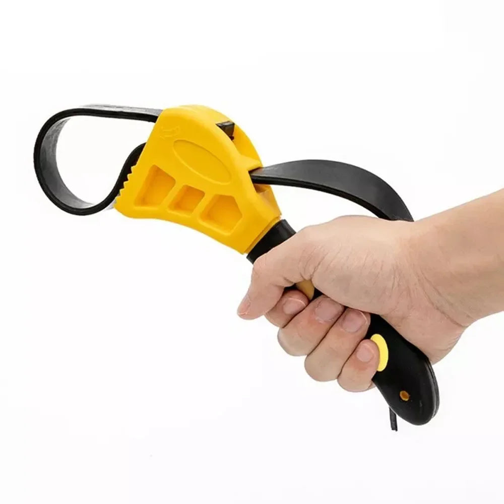 6-inch Adjustable Belt Wrench - Multi-function Bottle Opener