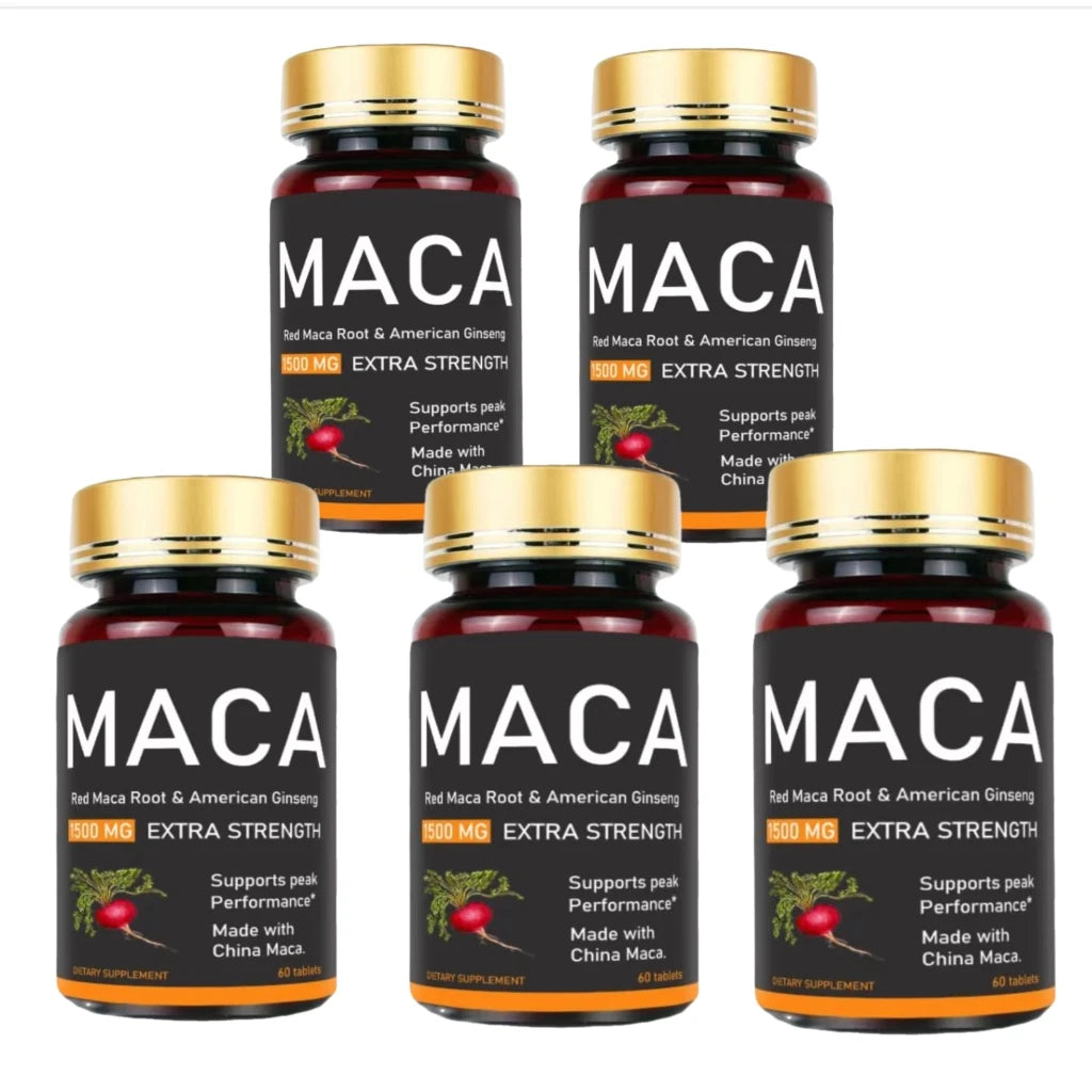Comprimés originaux d'ashwagandha, de ginseng et de maca, complément masculin, gélules pour l'immunité des hommes