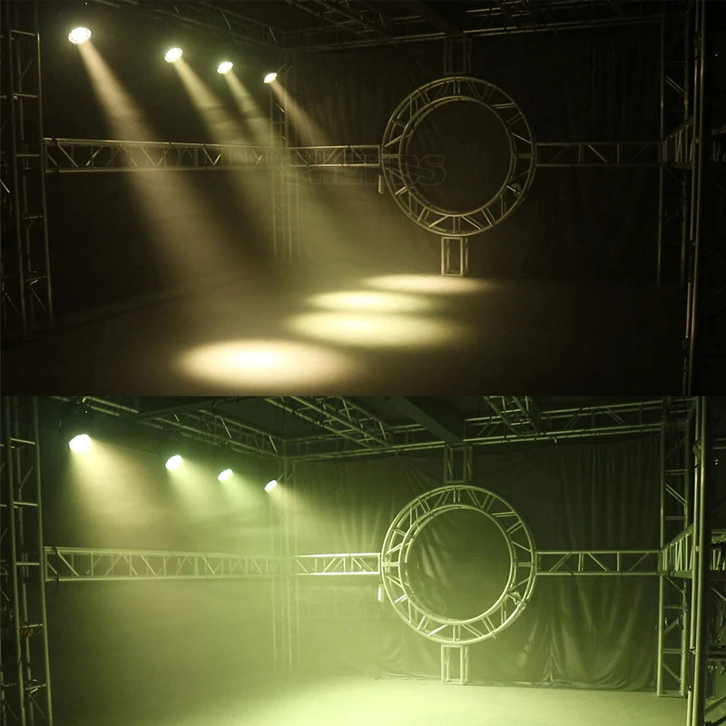 SHEHDS New Upgrade LED Beam+Wash 19x15W / 6x15W RGBW Zoom Lighting DXM for DJ Disco Bar Party Christmas Lights Equipment