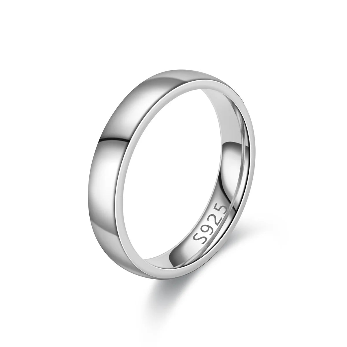 Gold Plated Couple's Wedding Ring - Minimalist Engagement Band Set