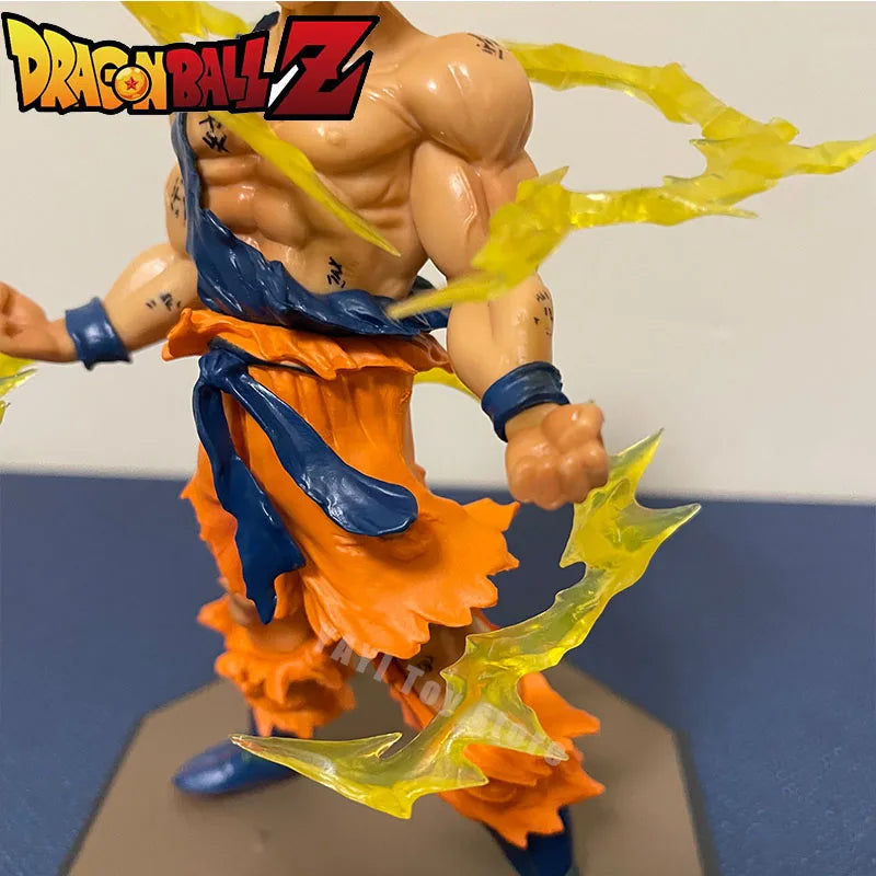 Hot Dragon Ball Son Goku Super Saiyan Anime Figure 16cm Goku DBZ Action Figure Model Gifts Collectible Figurines for Kids