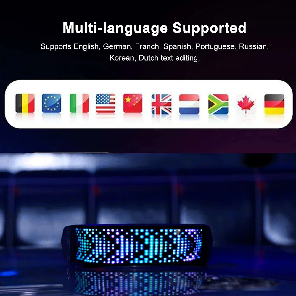 LED Glasses Bluetooth DIY Luminous Rave Party Glasses Festival Sunglasses Gafas Shining Glasses Neon Party Lights Perfect Gifts