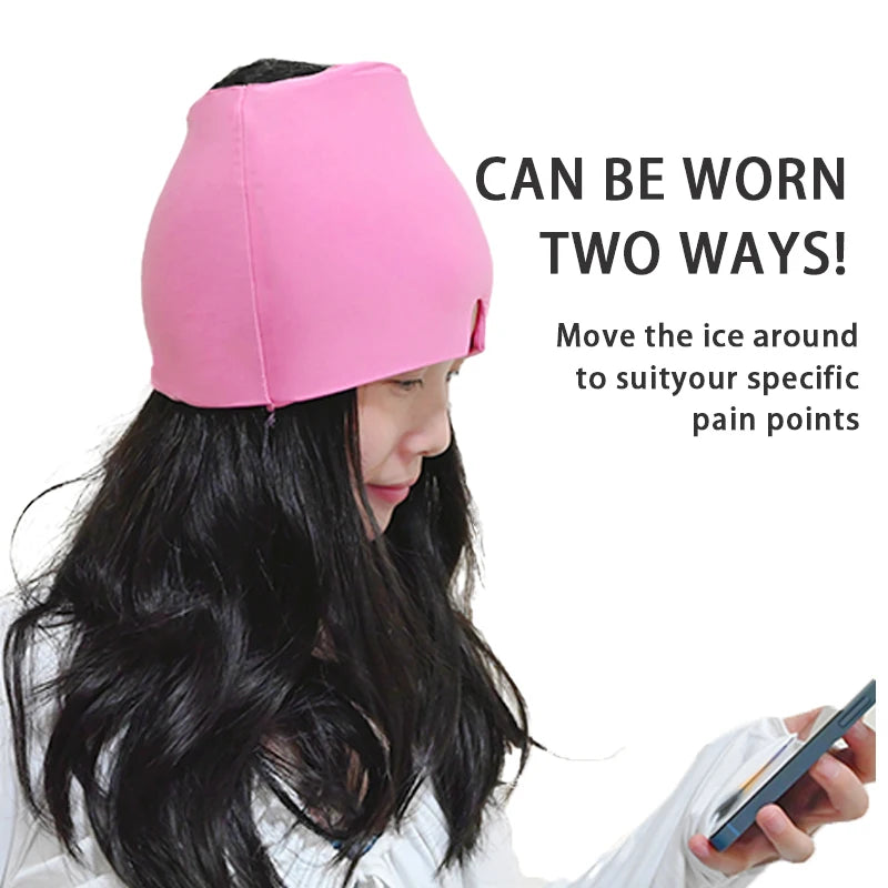 Hot & Cold Therapy Migraine Headache Relief Cap