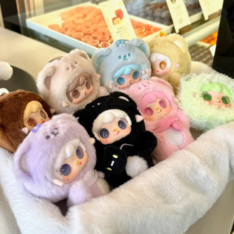 Yooki 4th Generation Blind Box Take A Bit Small Bear Series Plush Toys Exquisite Doll Keychain Backpack Pendant Mystery Box Gift