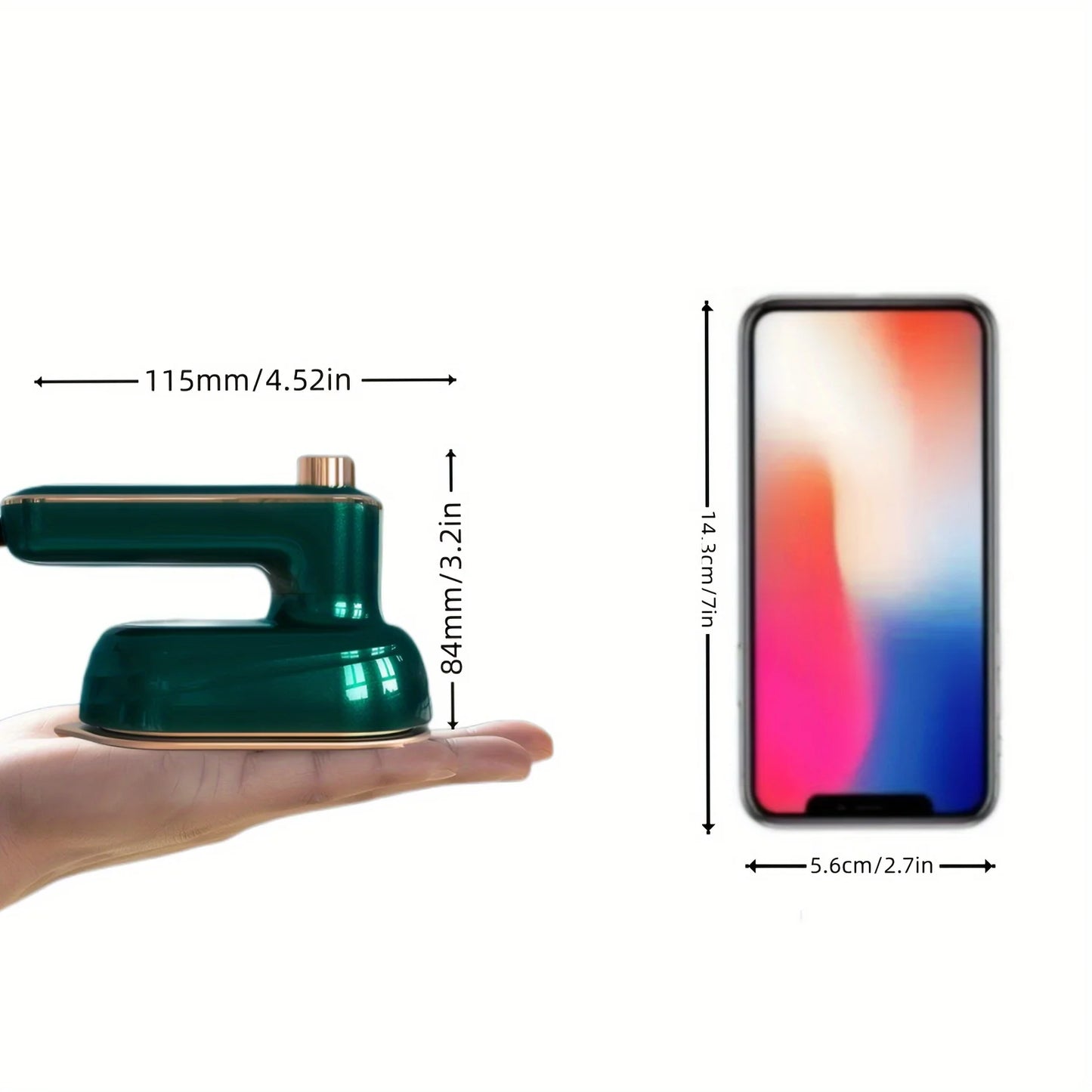 Portable Travel Steamer – Foldable Mini Steam Iron