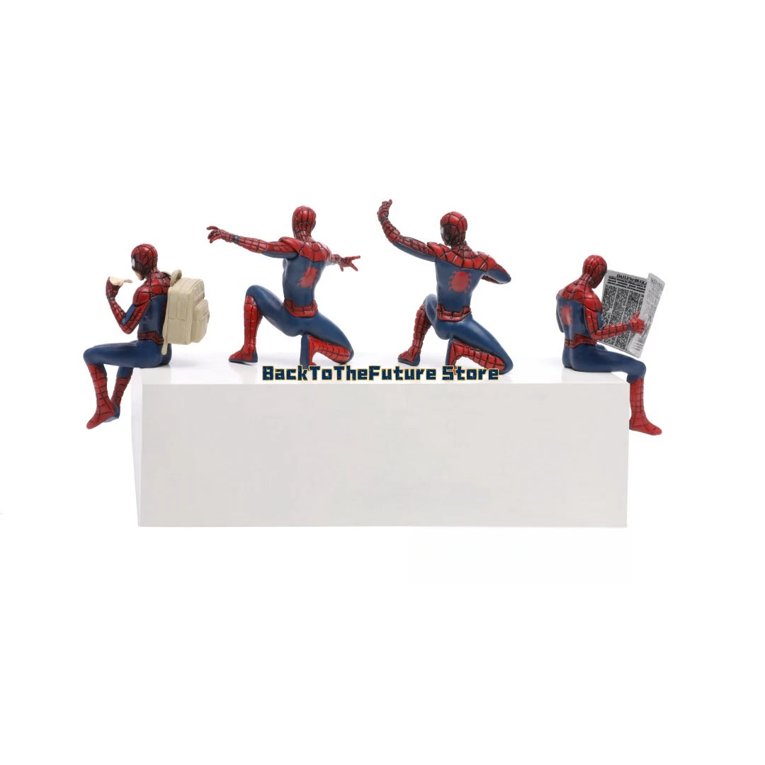 Hasbro Marvel Spider Man Superhero Spiderman 7-9cm Action Figure Spider-Man Anime Collection Mini Toys Model Children Gift