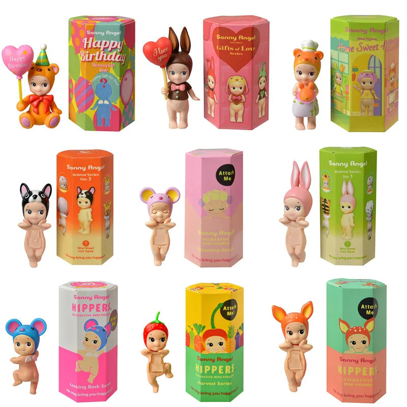 Sonny Angel Blind Box Anime Figures Ornaments Dolls Fans Children Christmas Gift