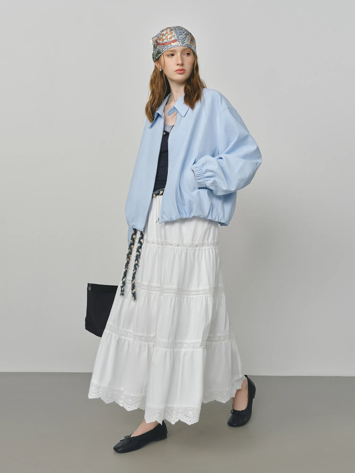 FSLE 2025 New French Barn-Style Raw Glamour Short Jacket Women's Spring Autumn New Arrival Loose Fit Oversize Workwear Coat