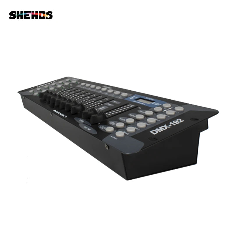 SHEHDS 192 DMX Lighting Controls 512 Disco DJ DMX Console Light For DMX Light DJ Party Beam Wash Lighting
