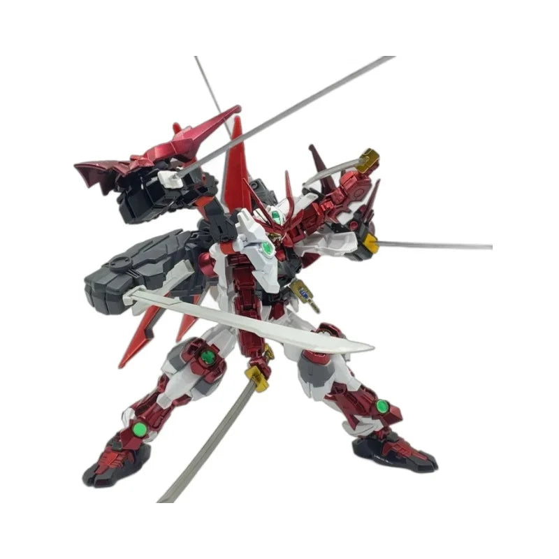 Sengoku Astray Red Frame Action Figure Hg 1/144 Assembly Model Joint Mobility Collectible Toys Ornament Doll Child Birthday Gift