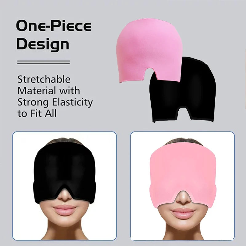 Hot & Cold Therapy Migraine Headache Relief Cap