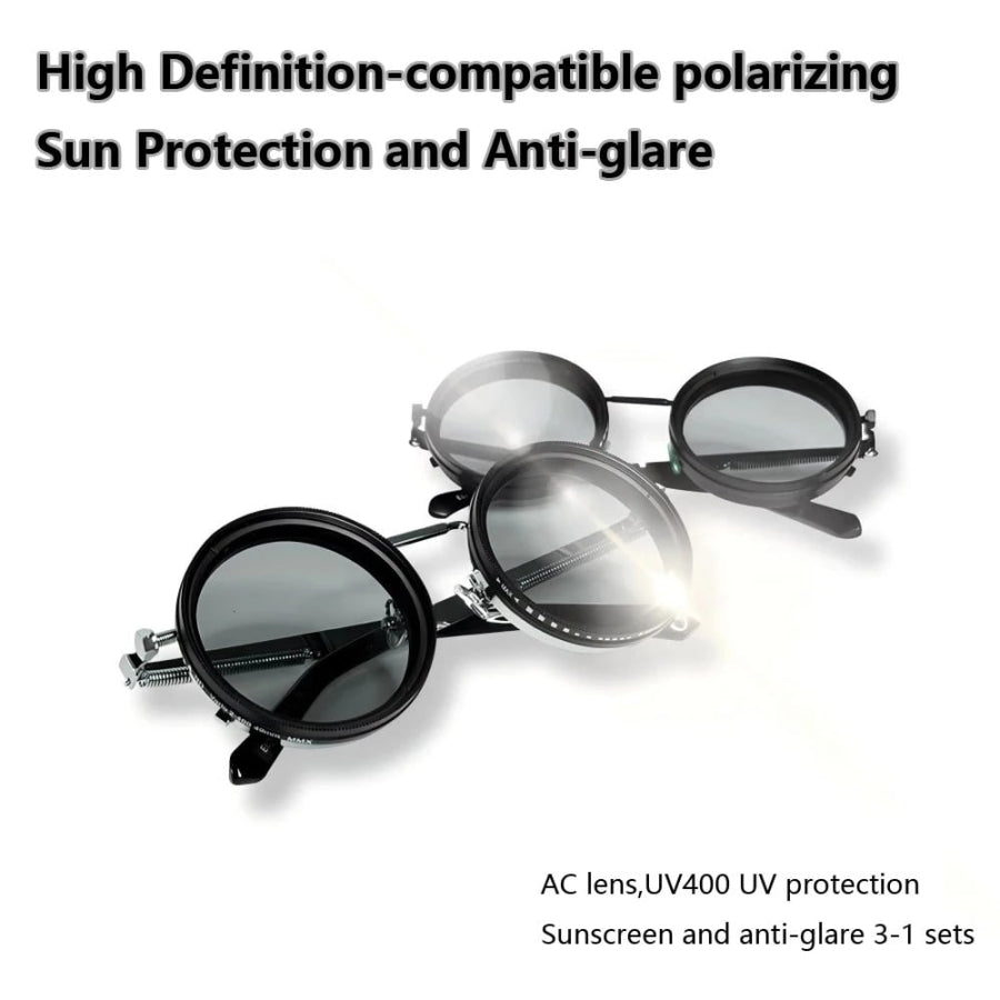 Adaptive ND Filter Adjustable Dimming Sunglasses