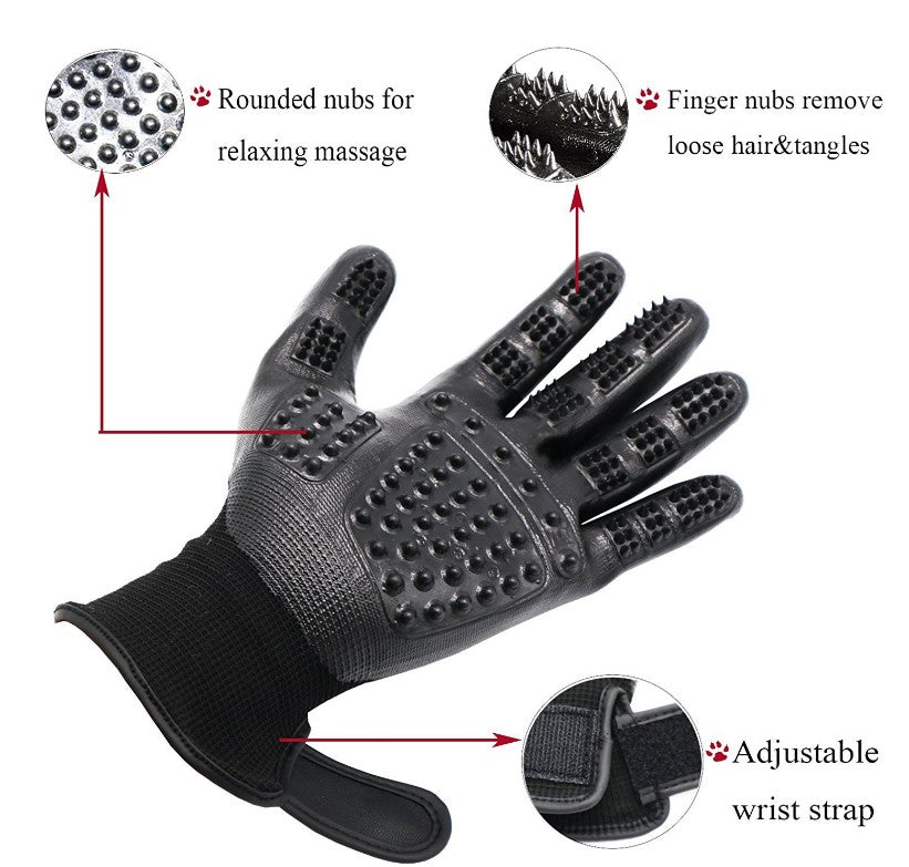 Pet Grooming Gloves - Professional Quality