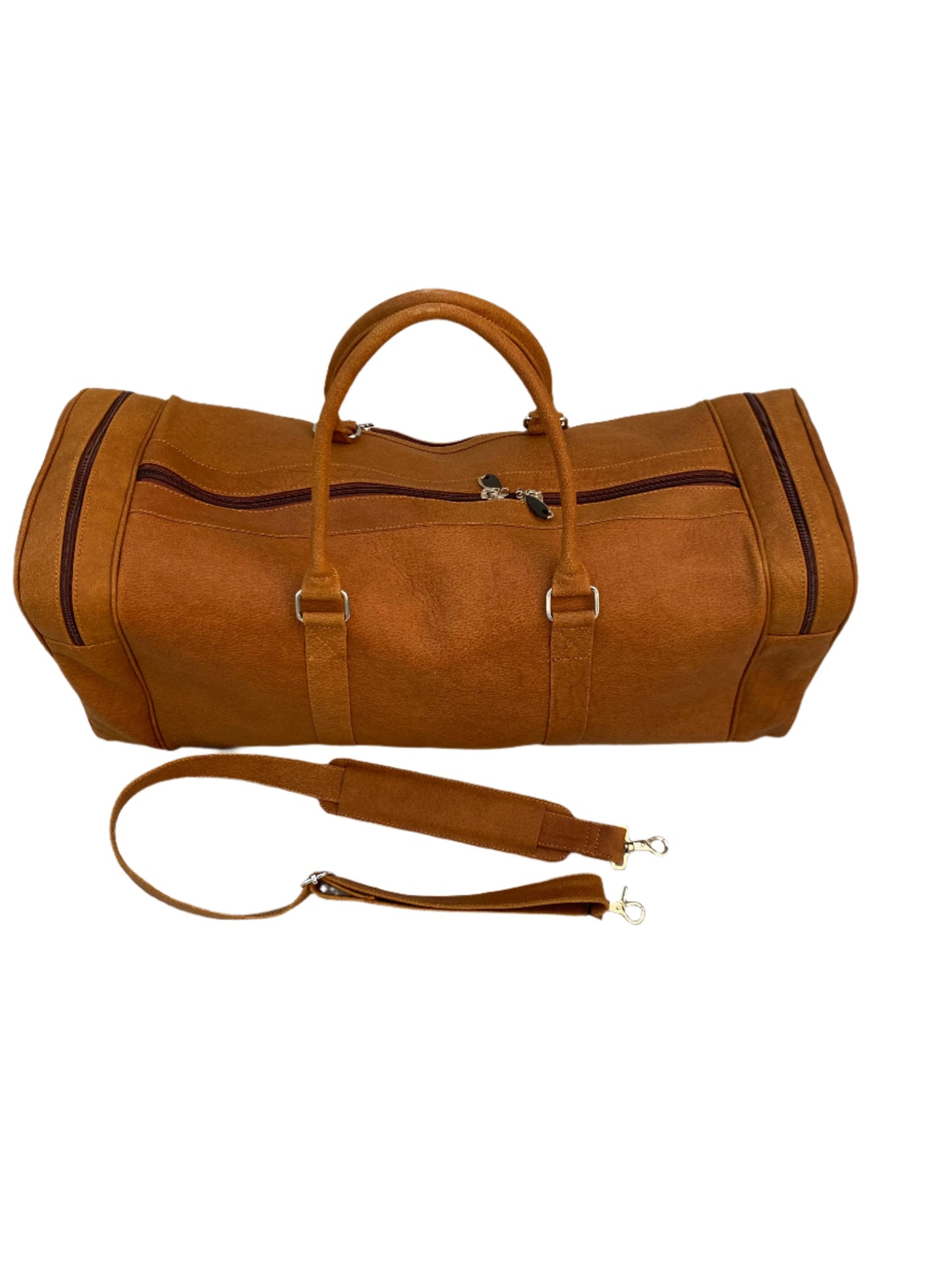 Spacious Leather Weekender Bag: Perfect Blend of Style and Function