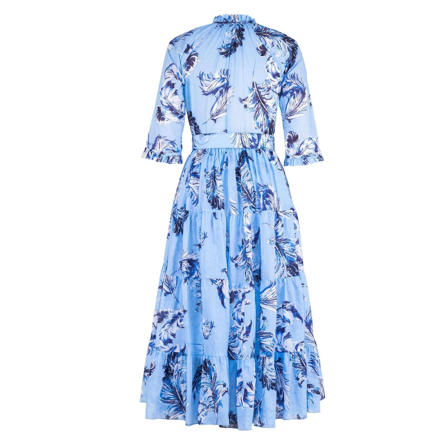 Eva Dress Feather Lightness Soft Blue Dress