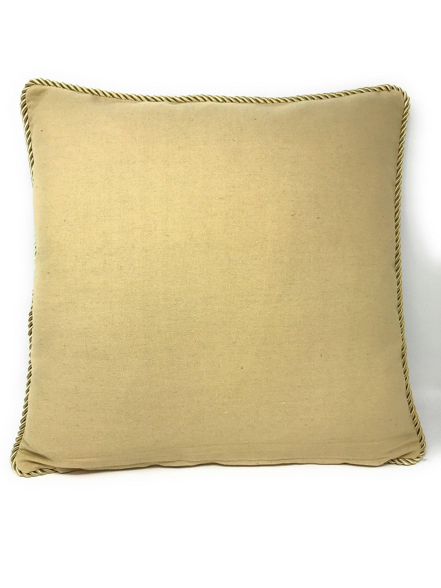 DaDa Bedding Set of 2-Pieces Sugar Plum Fruits Garden Tapestry Throw Pillow Covers w/ Inserts, 18" x 18"