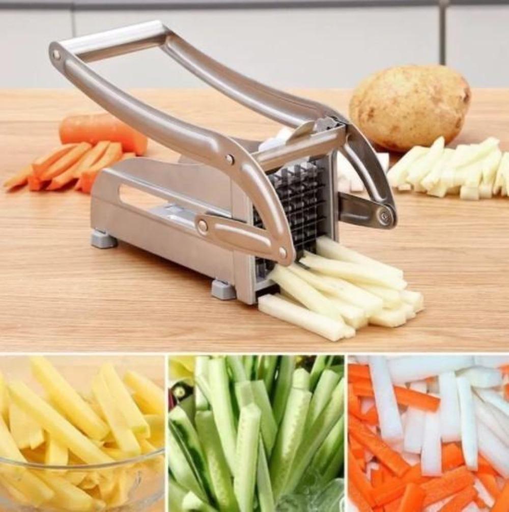 Stainless Steel French Fries and Potato Cutter - Premium Quality