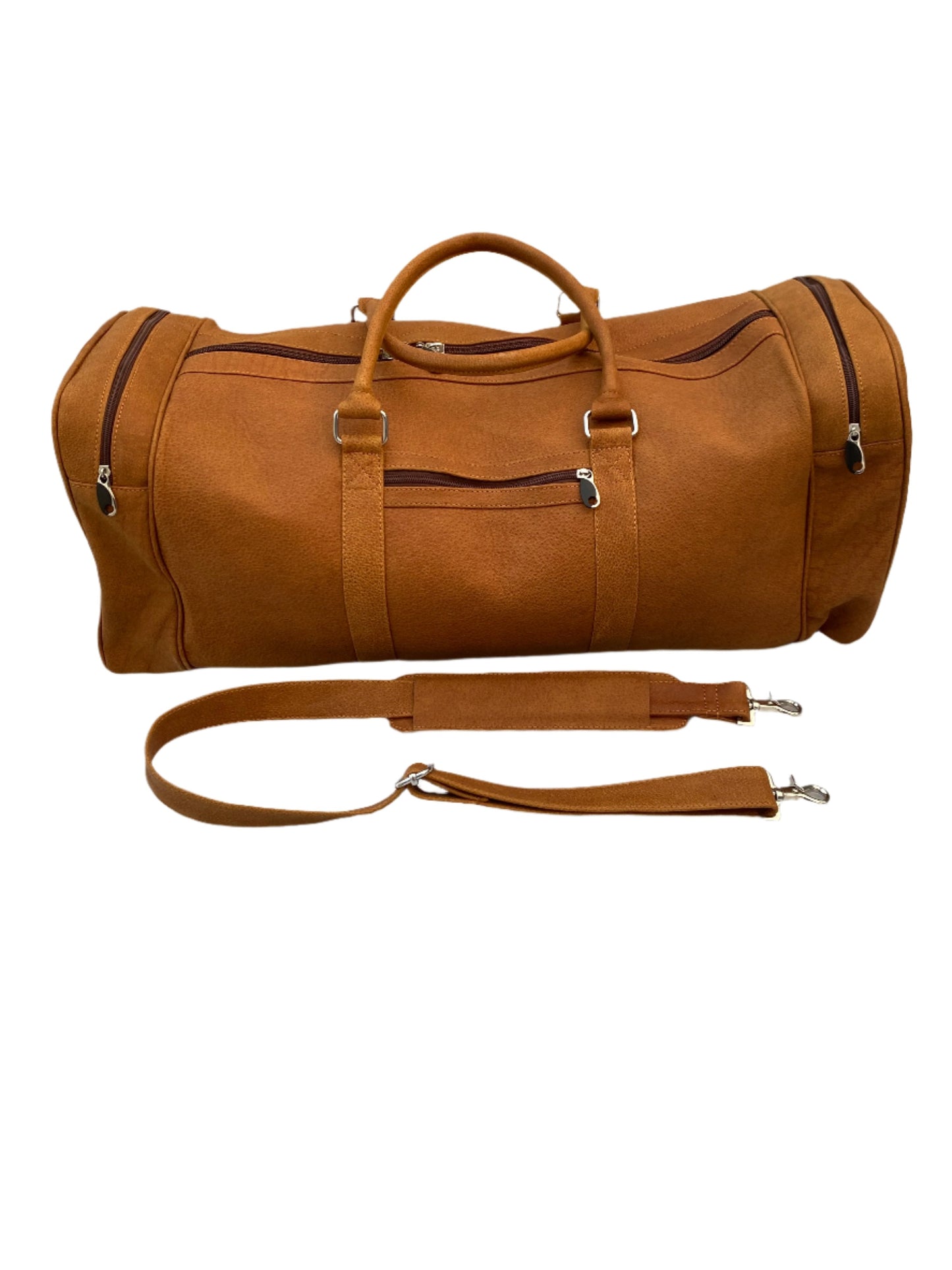 Spacious Leather Weekender Bag: Perfect Blend of Style and Function