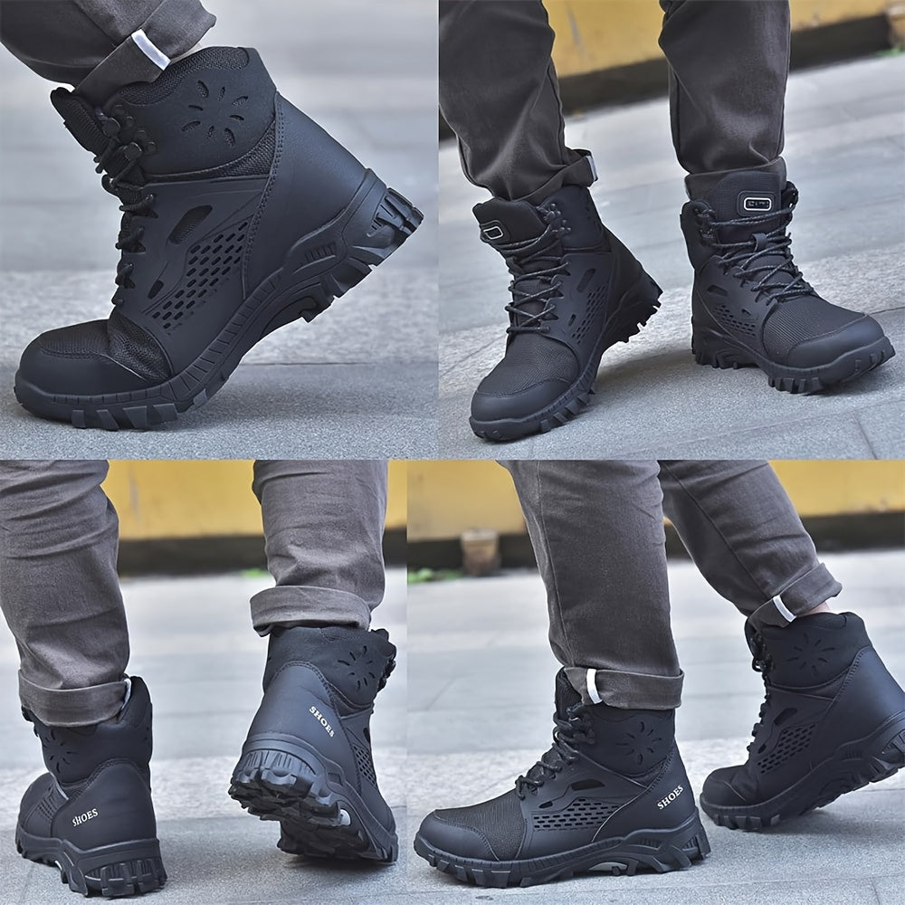 Steel Toe Boots for Men High Quality Work Construction Boots for Women Indestructible Safety Shoes