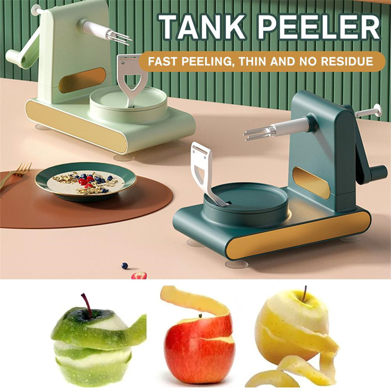 Hand-Cranked Multifunctional Peeler Machine Home Peeler Cutter Kitchen Slicer To
