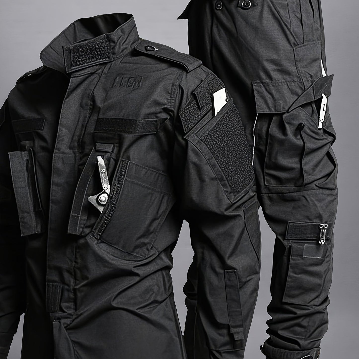 Men's Tactical Combat Jacket And Pant Set Ripstop Military Uniform Outdoor Hunting Paintball Airsoft Casual Clothes, Mechanic, Technician, And Construction Worker Suits, Outdoor Work Pants, Work Uniforms, Military Outfit for