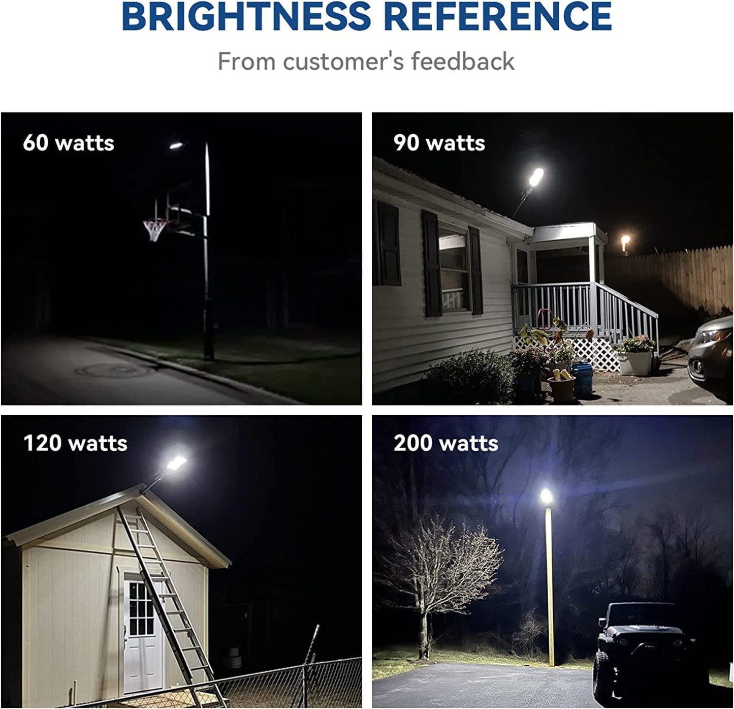 3 Pack 150 W Led solar street lights 15,000 lumens