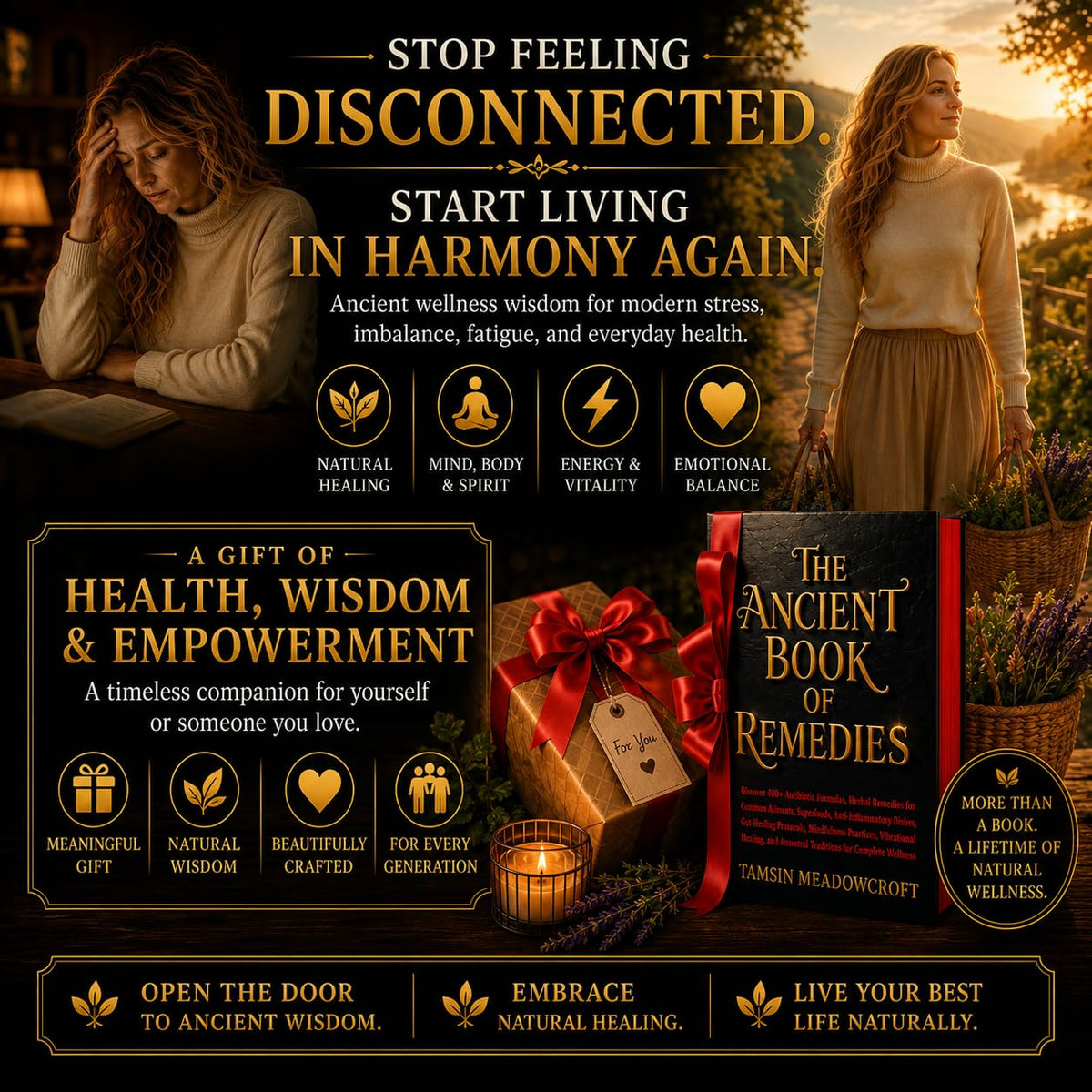 The Ancient Book of Remedies: A Complete Wellness Guide, Not Just a Herbal Remedy Book. Discover 400+ Antibiotic Formulas, Herbal Remedies for Common ... Ancestral Traditions for Complete Wellness