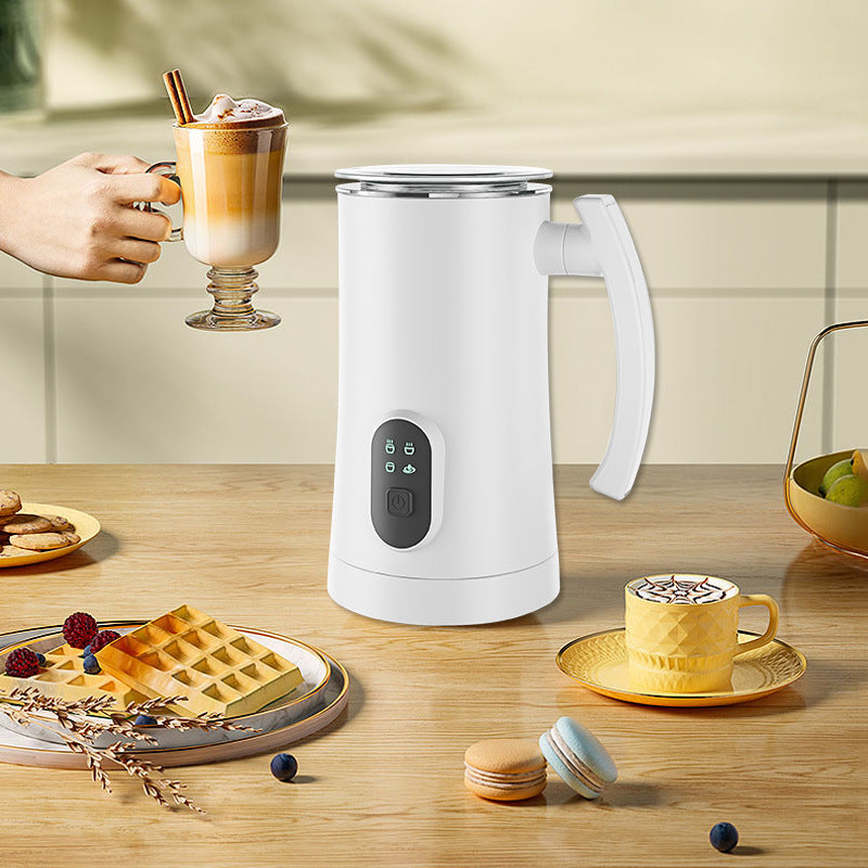 Home Automatic Stainless Steel Electric Hot And Cold Milk Whipping Machine Kitch