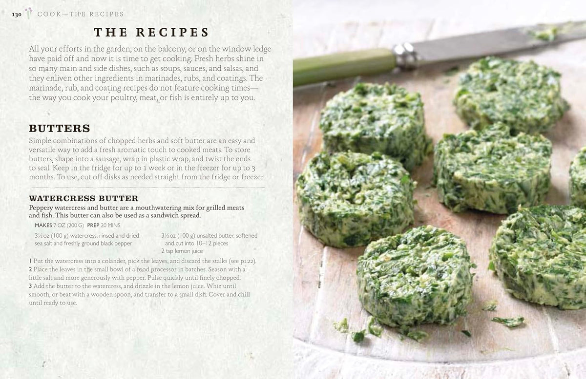 The Cook's Herb Garden: Grow, Harvest, Cook