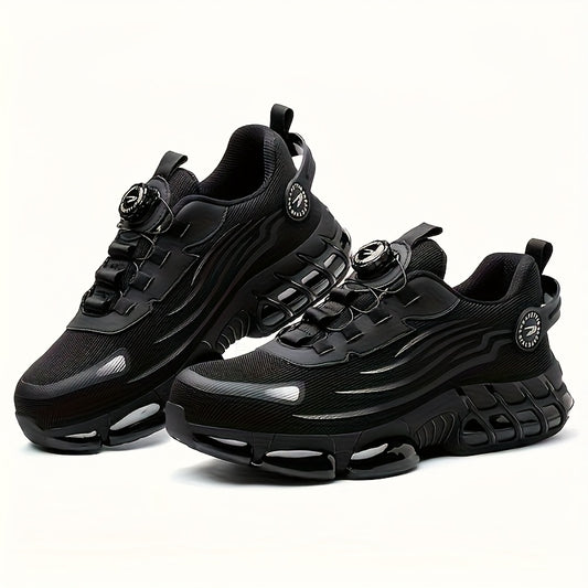 Job Site Work Shoes Men'S Puncture Proof Comfort Cushion Anti Slip Industrial