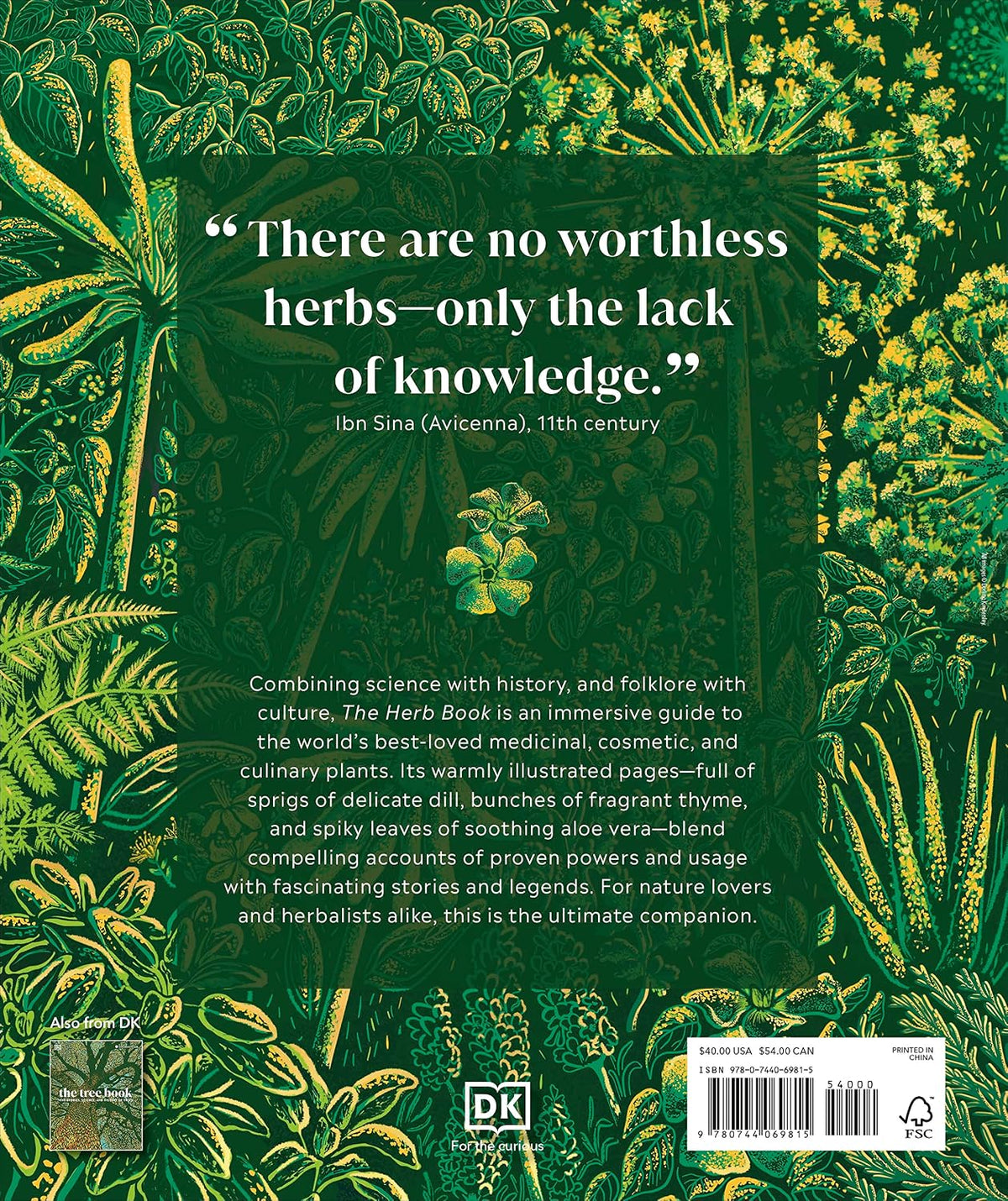 The Herb Book: The Stories, Science, and History of Herbs