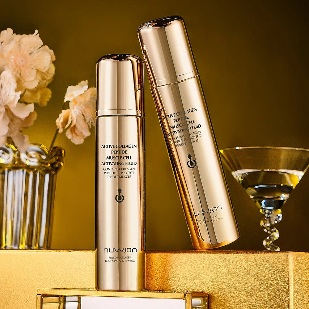 Active Collagen Peptide Muscle Cell Activating Elasticity Essence Muscle Penetration Beauty Face Serum Korea Skin Care Products