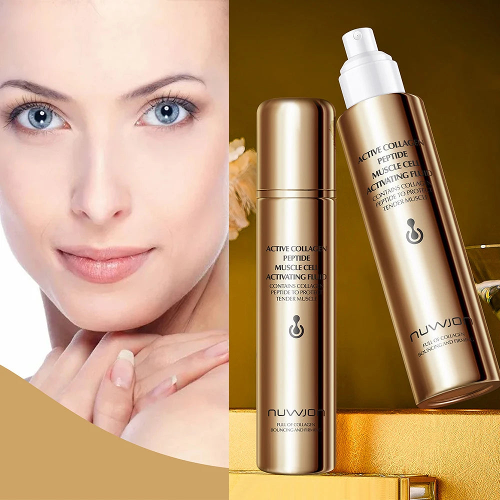 Active Collagen Peptide Muscle Cell Activating Elasticity Essence Muscle Penetration Beauty Face Serum Korea Skin Care Products