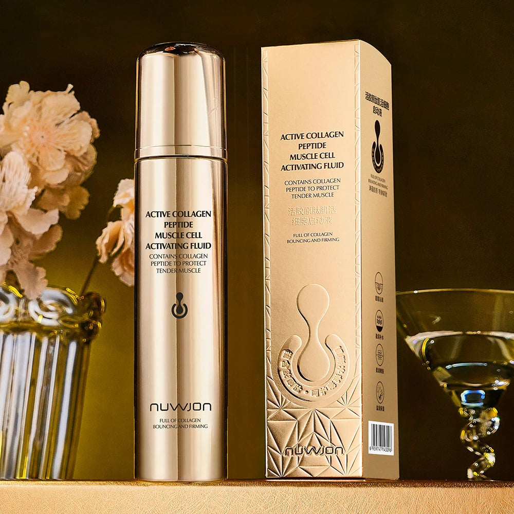 Active Collagen Peptide Muscle Cell Activating Elasticity Essence Muscle Penetration Beauty Face Serum Korea Skin Care Products