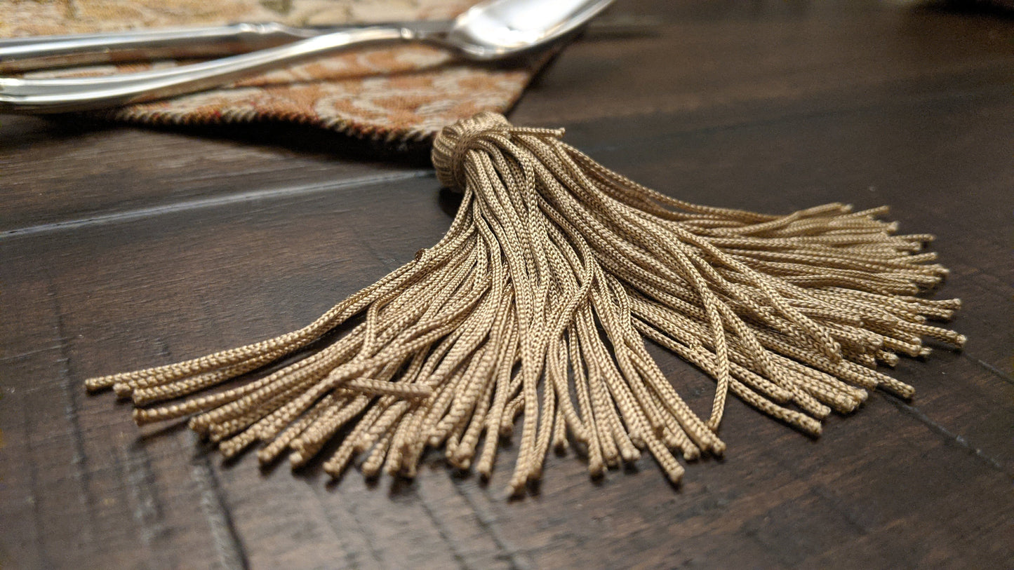 DaDa Bedding Set of 4-Pieces Nature Garden Floral Roses Tapestry Table Dining Cloth Runner Set - 13" x 17" (10072)