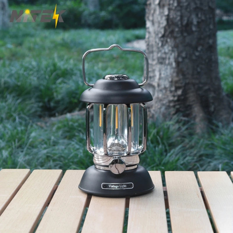 Rechargeable Waterproof Retro Camping Lamp
