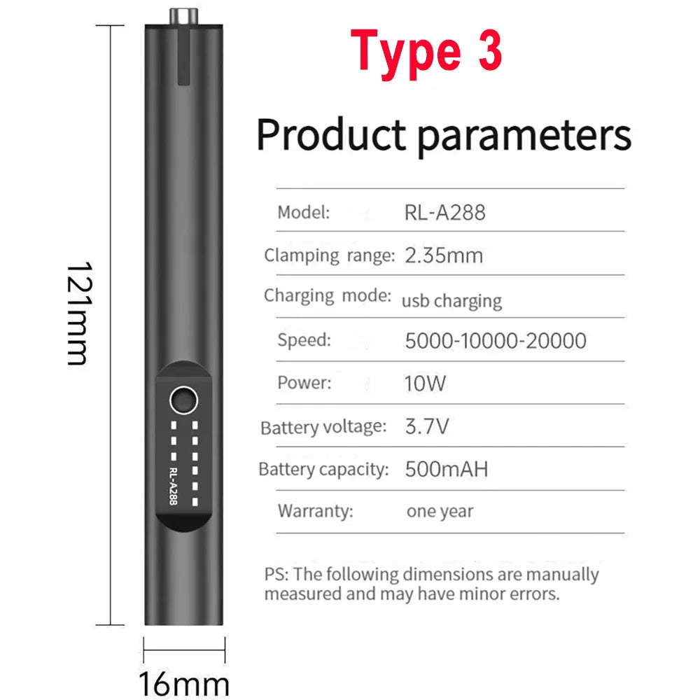 Usb Rechargeable Portable Electric Micro-sanding Engraving Pen